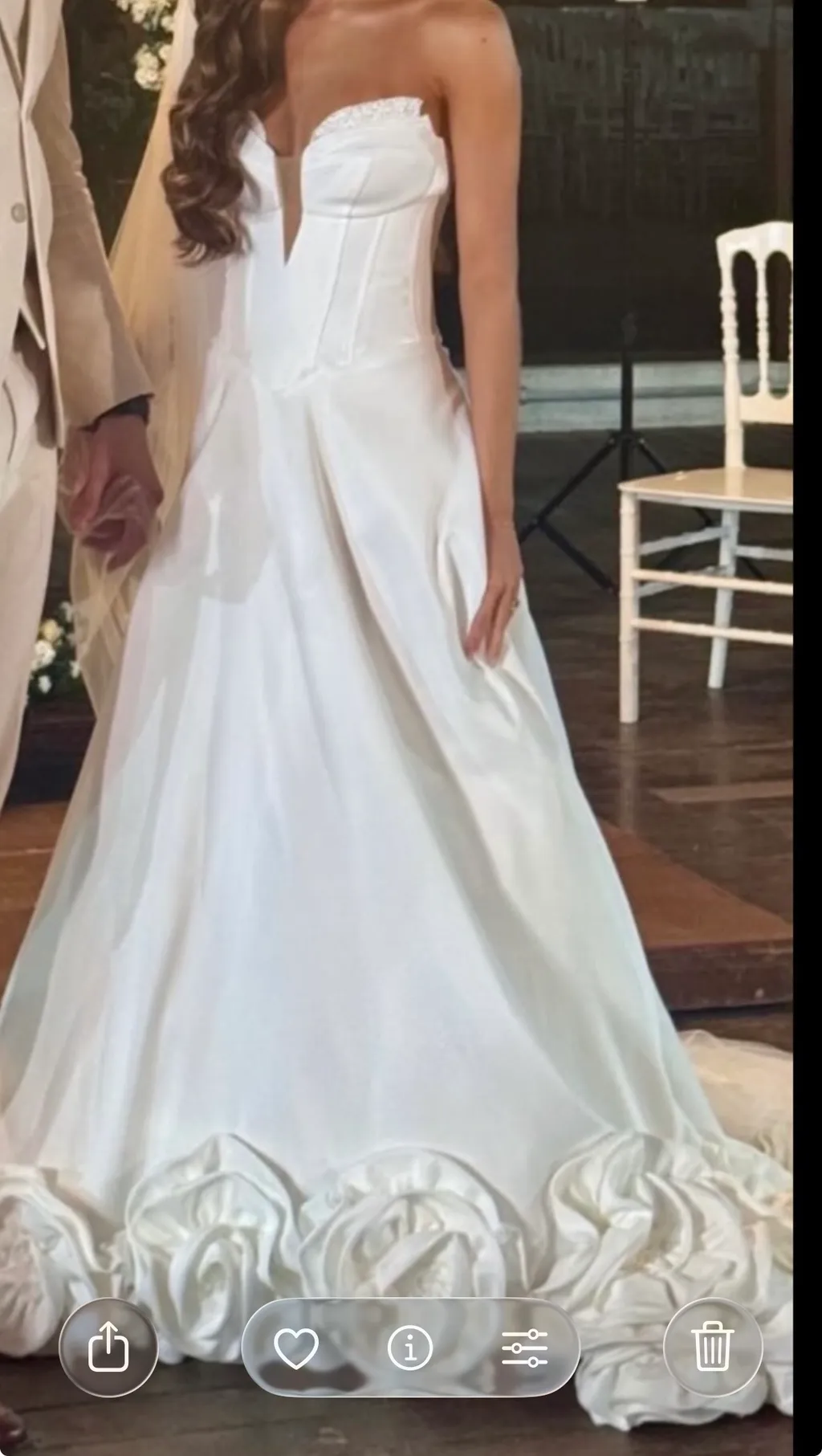 Vestido de noiva usado Deolinda Oliveira — foto 4