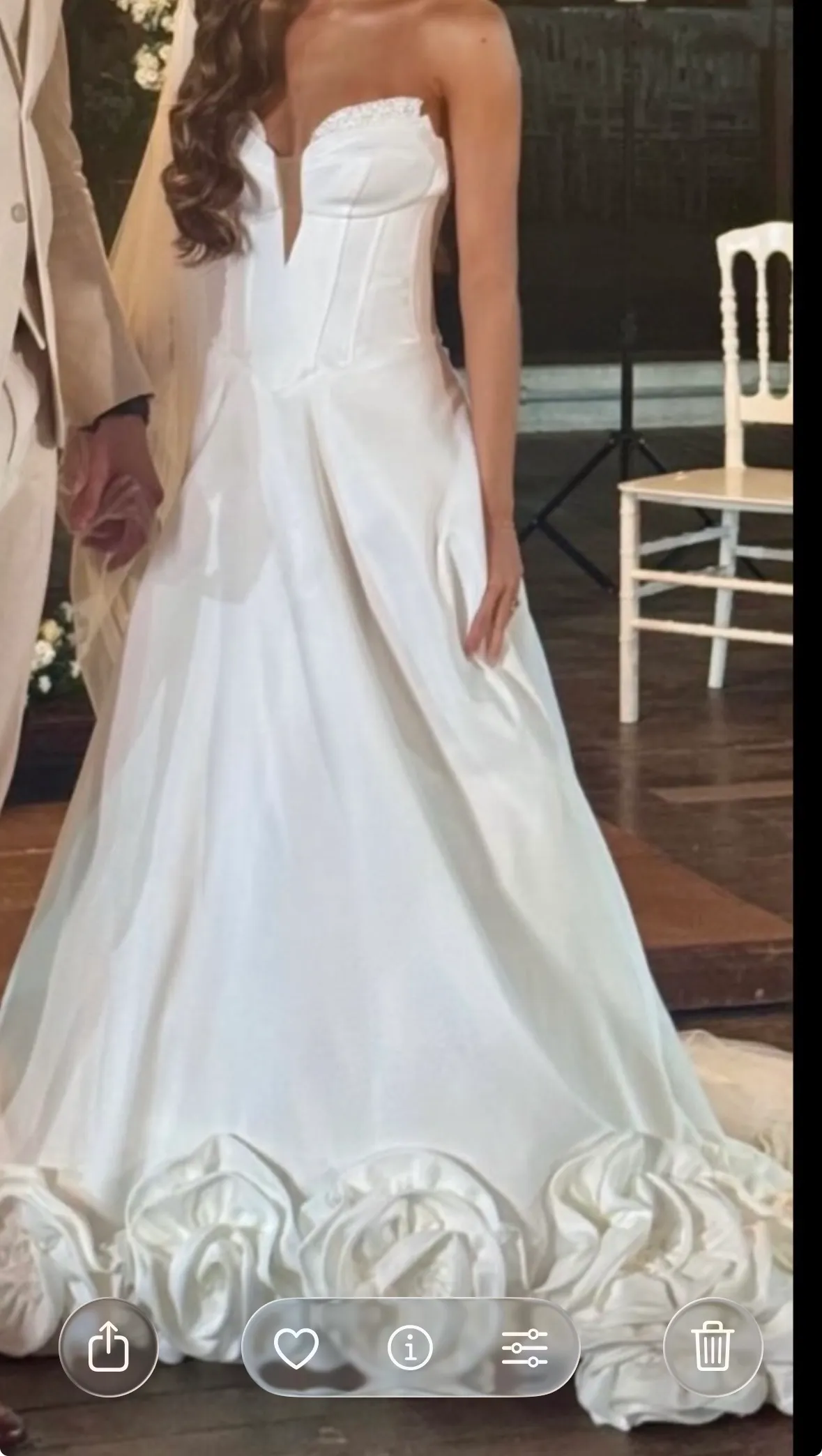 Vestido de noiva usado Deolinda Oliveira — foto 4