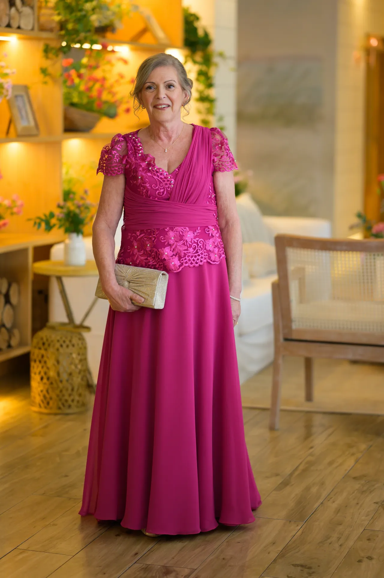 Vestido de festa usado Samuel Almeida — foto 5
