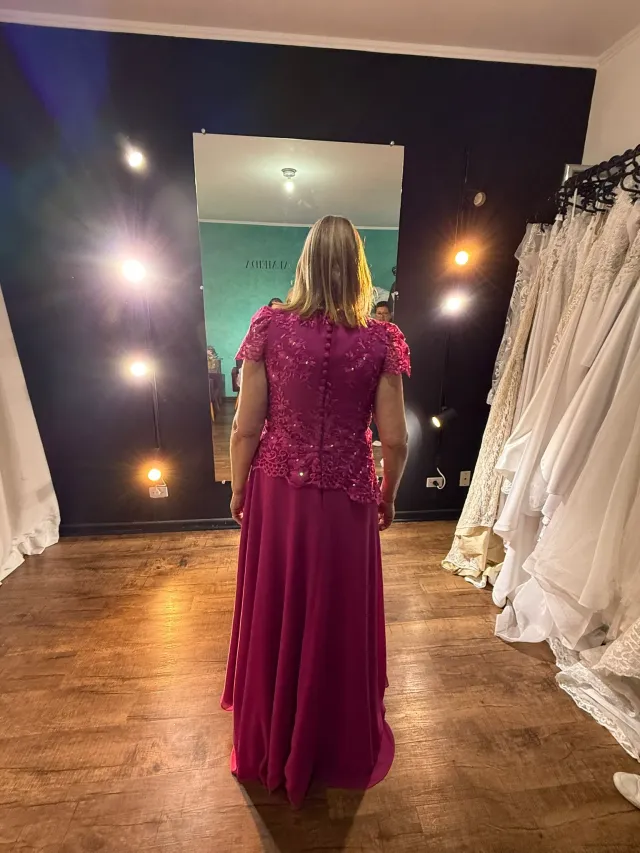 Vestido de festa usado Samuel Almeida — foto 4