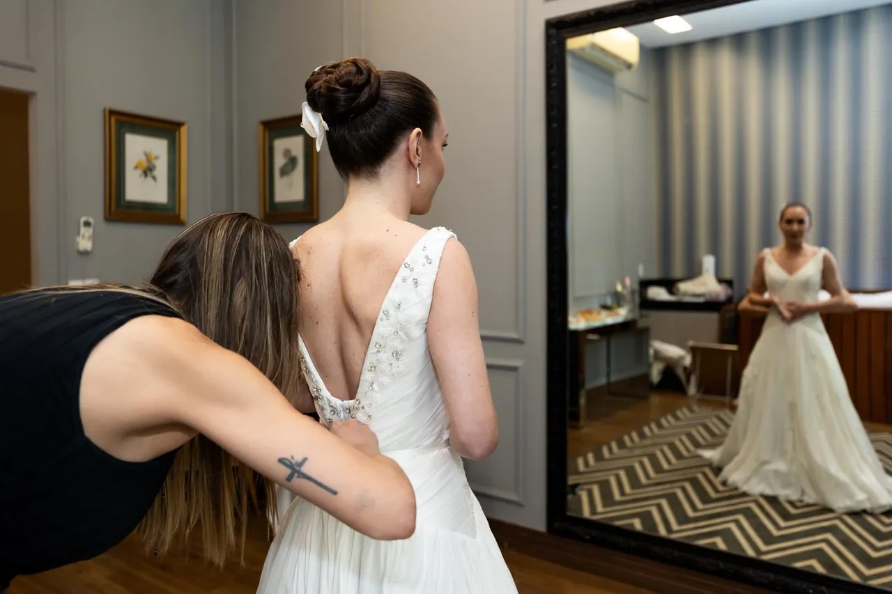 Vestido de noiva Carlos Bacchi - Foto 8